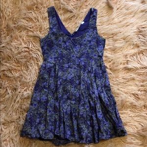 Kimchi Blue Purple Floral Circle Dress